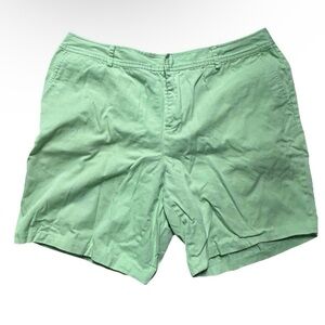 Women’s Chaps Lime Green Shorts Size 16W